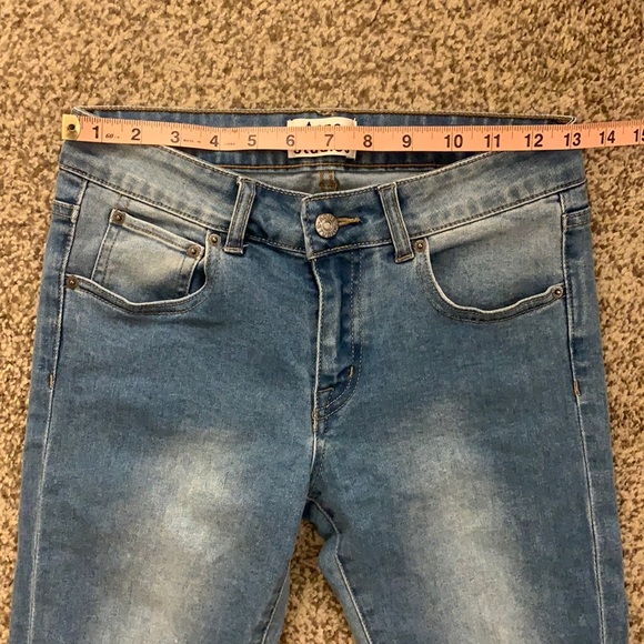 Acne Studios Skin 5 Deep Mid Rise Crop Jeans - Picture 7 of 11